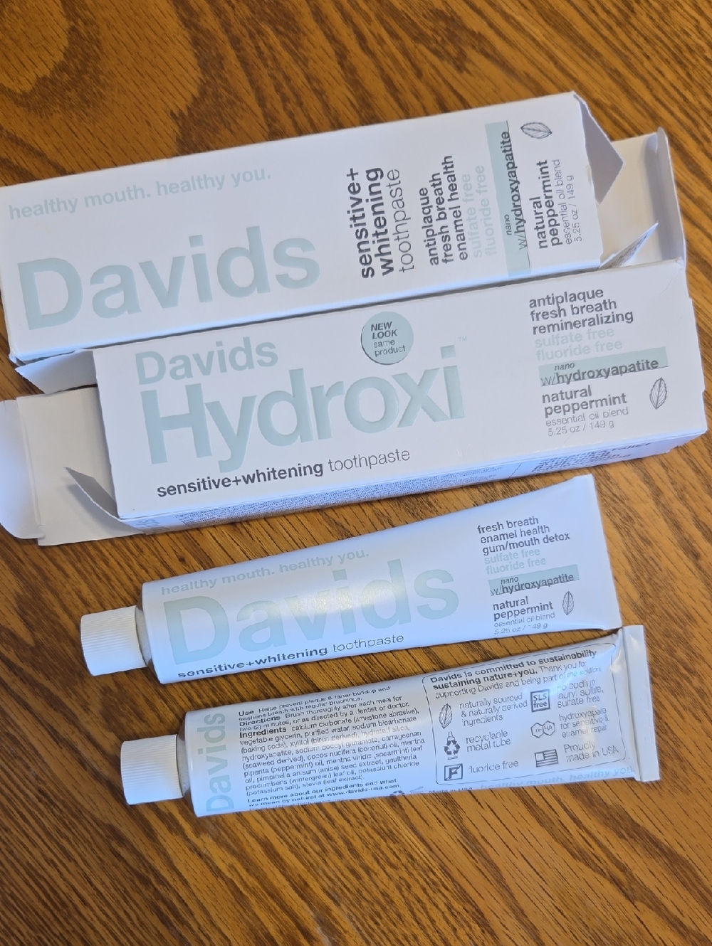 Davids Nanohydroxyapatite Toothpaste